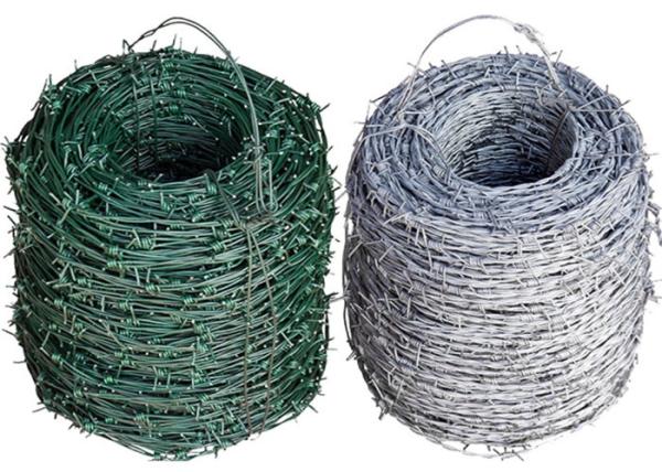 12kg Roll 1.2mm Razor Barbed Wire Farm Use Galvanized And Pvc Coated