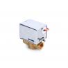 China 50Hz Central Heating 2 Port Valve 2 / 5 Wires For Hot And Chilled Water wholesale