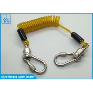 China Extension Spring 2.5KG Load Retractable Tool Lanyard supplier