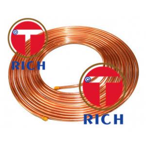 China C11000 Capillary Copper Pipe Coil Non - Alloy For Air Condition / Refrigerator supplier