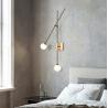 China Nordic wall lamp post modern swing arm lamp lamp glass Ball Exclusive Tempo Wall Sconce(WH-OR-220) wholesale