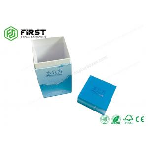 China CMYK Printing OEM Customized Glossy Finish 2-Piece Cardboard Gift Box Packaging With Lid supplier