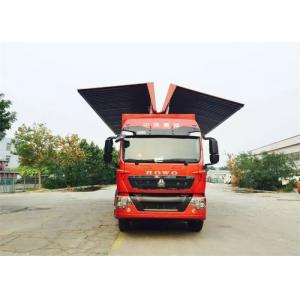 China 8X4 LHD Wing Van Cargo Truck Cargo Large Loading Capacity Commercial Vehicles supplier
