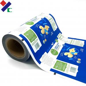 China Nuts Food Candy Printed BOPP Film , 60 Microns Plastic Packaging Roll Film ISO 9001 supplier
