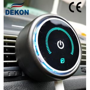 China CAR air purifier and sterilizer with UVC led lamp + photocatalyst filter and carbon filter clean the air in your car supplier