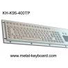 China 95 Keys Metal Industrial Keyboard Layout Customizable 30mA Waterproof wholesale