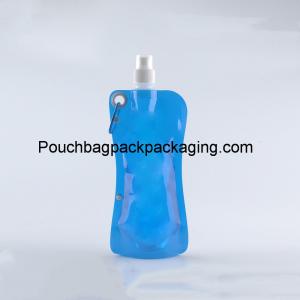 China Water bag liquid pouch spout plastic drink bag foldable portable supplier