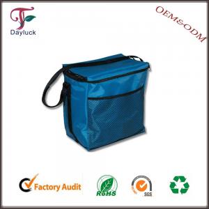 Outdoor lunch cooler bag with durable hard liner