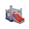 Large Inflatable Bounce House / Inflatable Jumping Castle With Slide UL