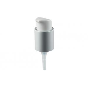 Aluminum Silver Closure Cream Pump Dispenser 24/410 With Plastic Pp Material