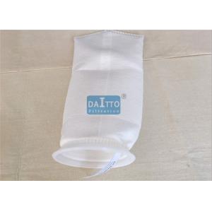 China Eco Friendly Polypropylene Felt Filter Bags , Micron Filter Bags Huge Contact Area supplier