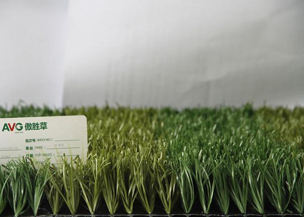 Fire Resistance Outdoor Synthetic Grass For Soccer Fields , Artificial Football
