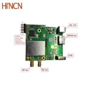 China VHF UHF COFDM ビデオ 433 Mhz トランスミッター モジュール 2.4 Ghz TX RX UAV UGV supplier