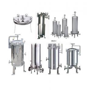 Stainless Steel Bag Filter Housing For Beer Wine Juice Spirit Water Filtration