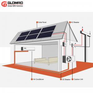 China Pure DC Solar Powered Air Conditioner 21 - 60V Office Solar Energy Air Conditioner supplier