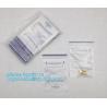 Medical powder plastic child proof zip lock bags / sachet herbal pills pack