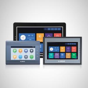 China 実用的な黒い HMI 表示画面、4.3/7/10 インチのタッチ画面 HMI のパネル supplier