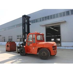 10 Tons Rated Load ISUZU Engine Diesel Forklift 600mm Load Center