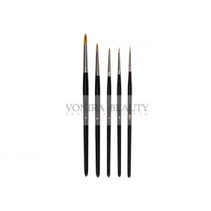 China Synthetic Watercolor Body Paint Brushes Ultra Round Artist Face Brush supplier