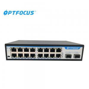 China SFP Ethernet Network Switch 8W Max Power Wall Mounts Installation 207mm × 140mm × 45mm supplier