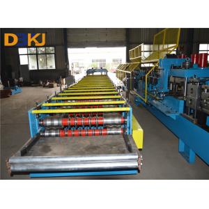 China Roof making machine Corrugated Roll Forming Machine  for PLC with touch screen supplier