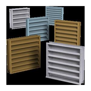 China Anodized Prefabricated Fixed Aluminum Louvered Window Weatherproof wholesale
