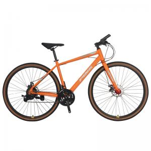 China Orange Aluminium Alloy Road 700 Bike 21 Gear Cycle MTB supplier