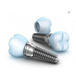 china OEM factory cnc machining custom dental implants screw titanium
