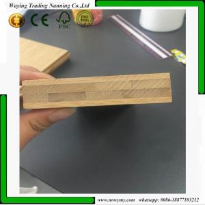 Horizontal 30mm Laminated Bamboo Board For Tabletop