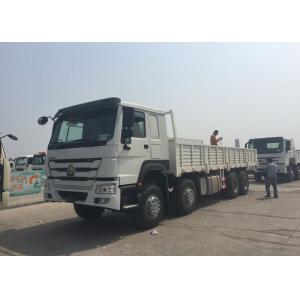China Diesel Engine Cargo Truck SINOTRUK HOWO HW76 Cabin 30 - 60 Tons Top Configuration supplier
