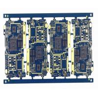 China Multilayer Printed Circuit Board 1OZ 4 Layer Multilayer Pcb FR4 TG170 Blue Solder Mask on sale