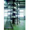 China Flexible Industrial Conveyor Belt Systems Vertical Screw - Lift Strong Structure wholesale