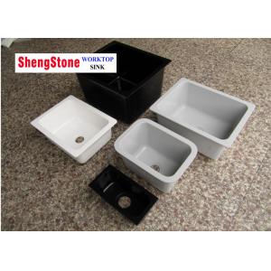 China Flat Edge Epoxy Resin Sink Laboratory Furniture Small Lab Sink Color Customized supplier