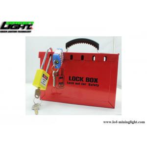 12 Padlocks Foldable Handle Steel Safety Lockout Box