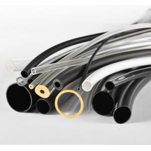 China Black PVC Tubing For Electric Cable , Flexible Reinforced PVC Tubing supplier