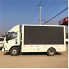 China P5 P6 P4 LED Screen Truck 3840*1728mm , Mobile LED Screen Trailer 102HP wholesale