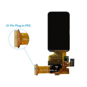 China 1.47 Inch	AMOLED Display Module,  194X368 Resolution 31 Pins QSPI Interface With Touch Screen wholesale