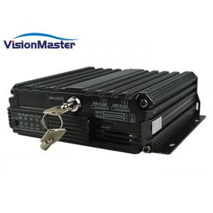 China 4 Channel GPS Mobile DVR With GPS Tracker 128GB SD Card Storage 3G Signal supplier