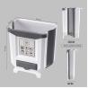 Hidden Cupboard Built in Kitchen Standing 10Liter Pull-out Under Mount Waste Wall Portable Trash Can