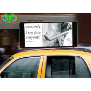Taxi Top Car LED Sign Display HD Full Color 3G 4G WIFI GPS Advertising Billboard P5