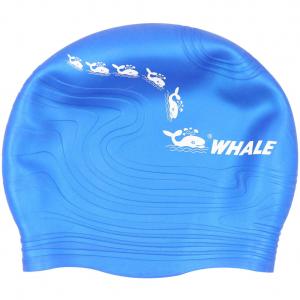 China High Elasticity Printed Swim Caps Bathing Hat with High Grade Silicone Material supplier