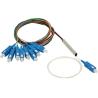 China diviseur planaire de PLC de circuit d'onde lumineuse de Sc UPC/APC de 1X8 Blockless avec le rapport égal produit pour FTTH wholesale