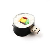 China Sushi Shaped USB 2.0 Interface Personalized USB Flash Drives With Print Logo Back Side on sale