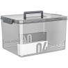 China Pack Latching Lid Large Clear Plastic Storage Bins With Lids, Quart,  Latch - Stackable Container Boxes For Home, Bathroom, And Office Organization wholesale