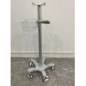 Veterinary Aviation Aluminum Matieral Patient Monitor Trolley With 3 Inch Silent Wheels