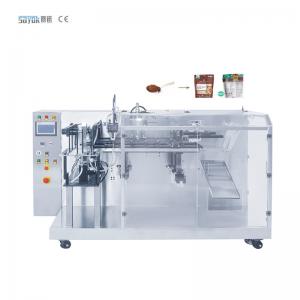 China PLC Automatic Bagging Machine Bag Feeder Stand Up Pre - Made Bag Granule Packaging Machine supplier