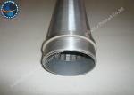 Thread Wedge Johnson Wire Screen Male / Female Pipes For Liquid / Gas Filtration