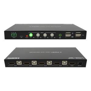 China HDCP2.2 1.4 4K KVM Switch HDMI YUV4:4:4 8Bit With Analog Audio Extraction wholesale