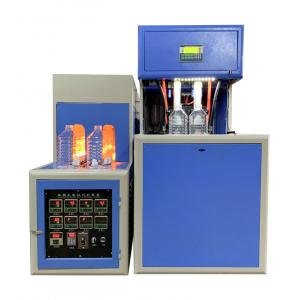 Semi Auto Plastic Bottle Blowing Machine 800-1500BPH With Low Cooling Water Consumption