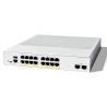 16-Port POE Switch C1300-16FP-2G GE c1300 Series with SNMP Function and 1 GB DDR4 DRAM